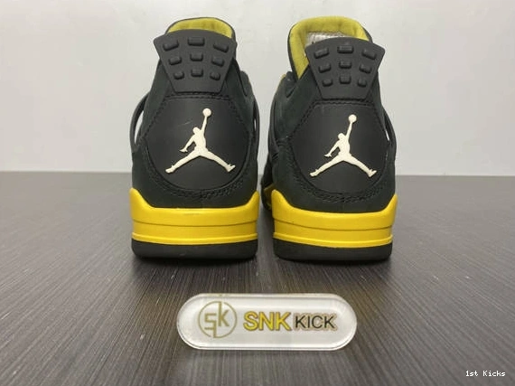 1st Kicks Shoes Thunder Retro 3874 Upgraded DH6927- Jordan 4 1027